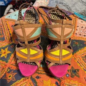 Colorful Strappy Sandals